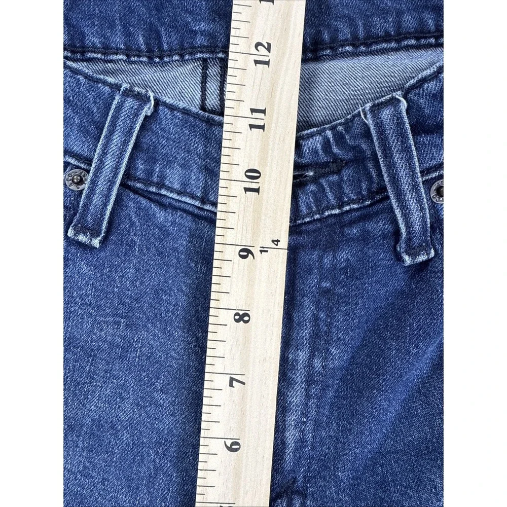 Levi's 511 Jeans Mens 34x30 Blue Denim Slim Fit Hemmed To 25 Medium Wash